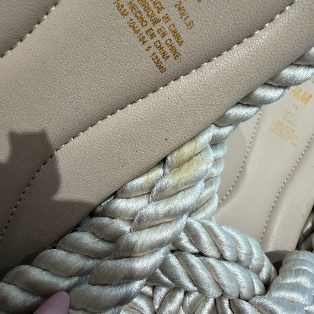 H&M Braided Rope Slide Sandals - Picture 4 of 5